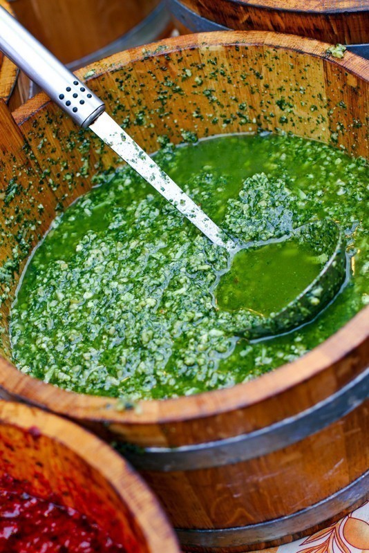 Nachos + Basil Pesto Combo