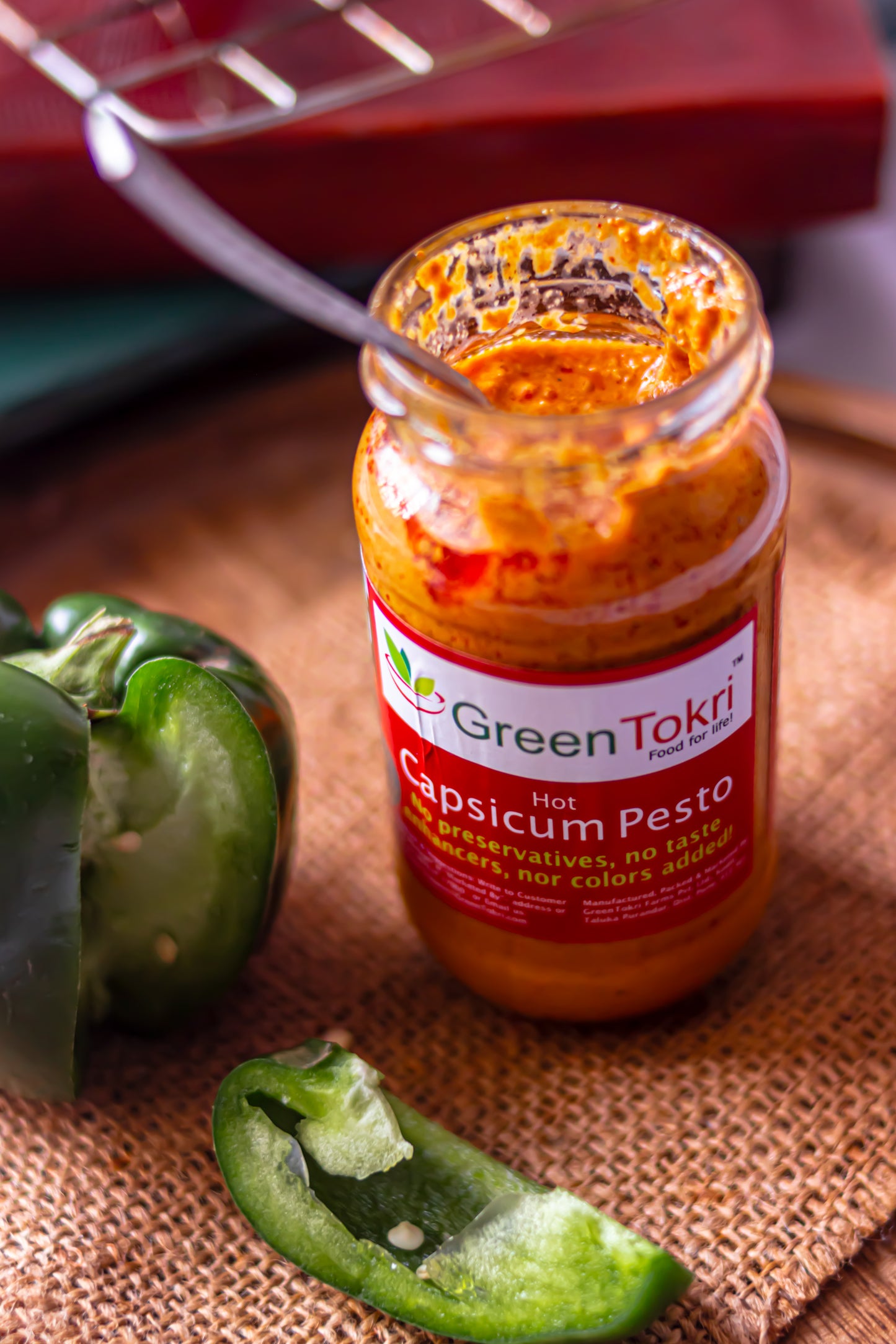 Hot Capsicum Pesto (185g)