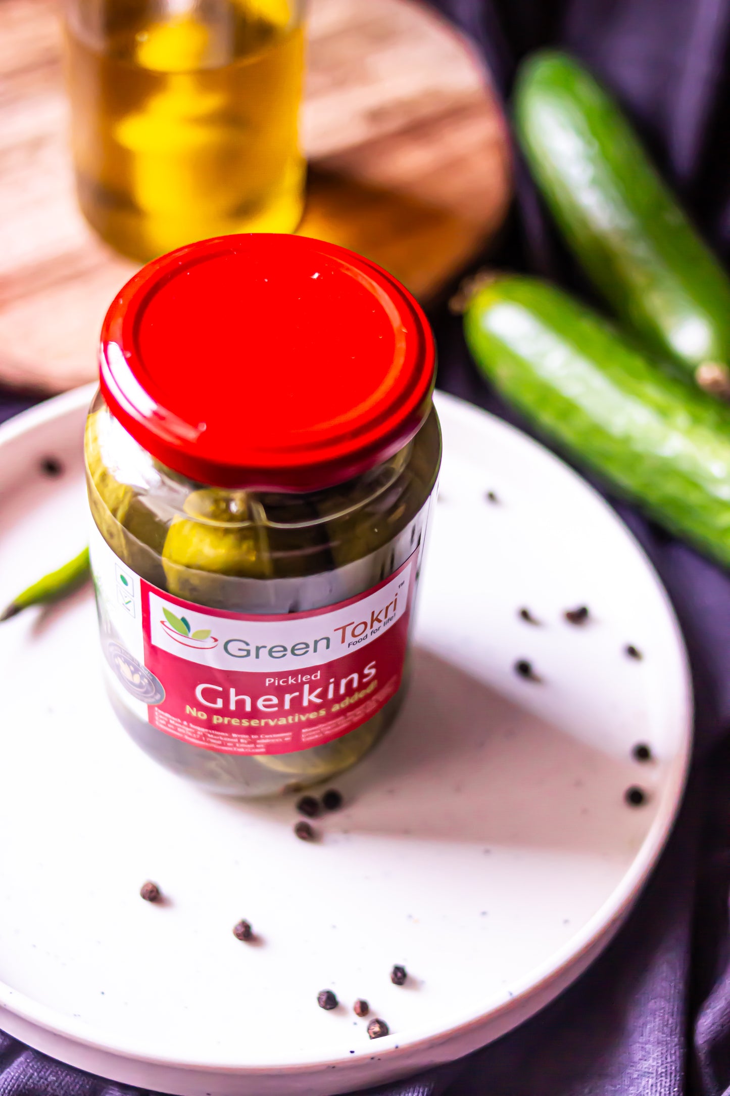 Pickled Gherkins (350g)