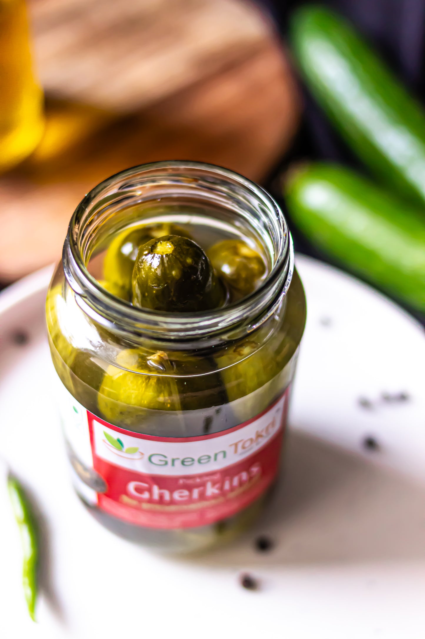 Pickled Gherkins (350g)