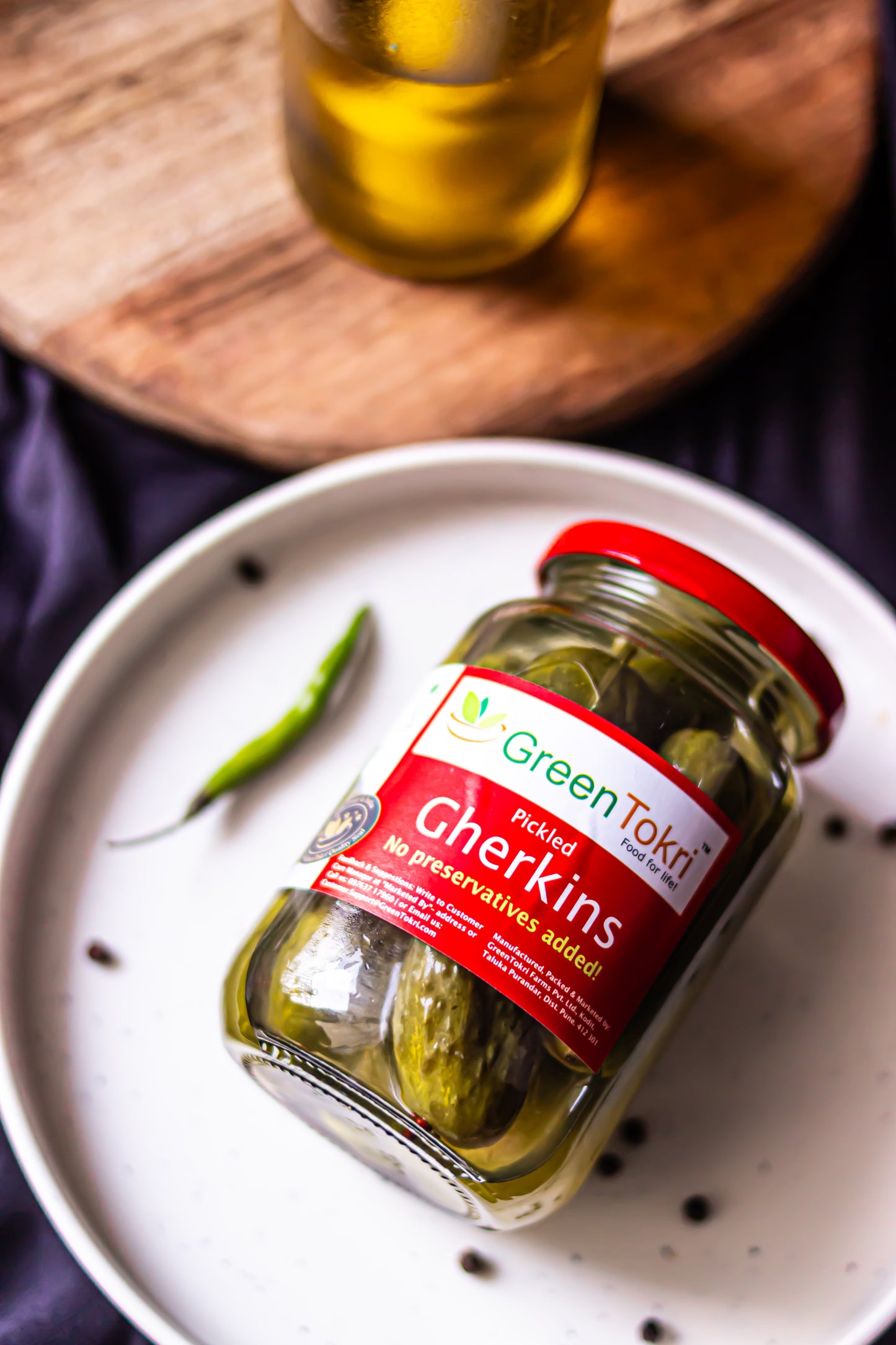 Pickled Gherkins (350g)