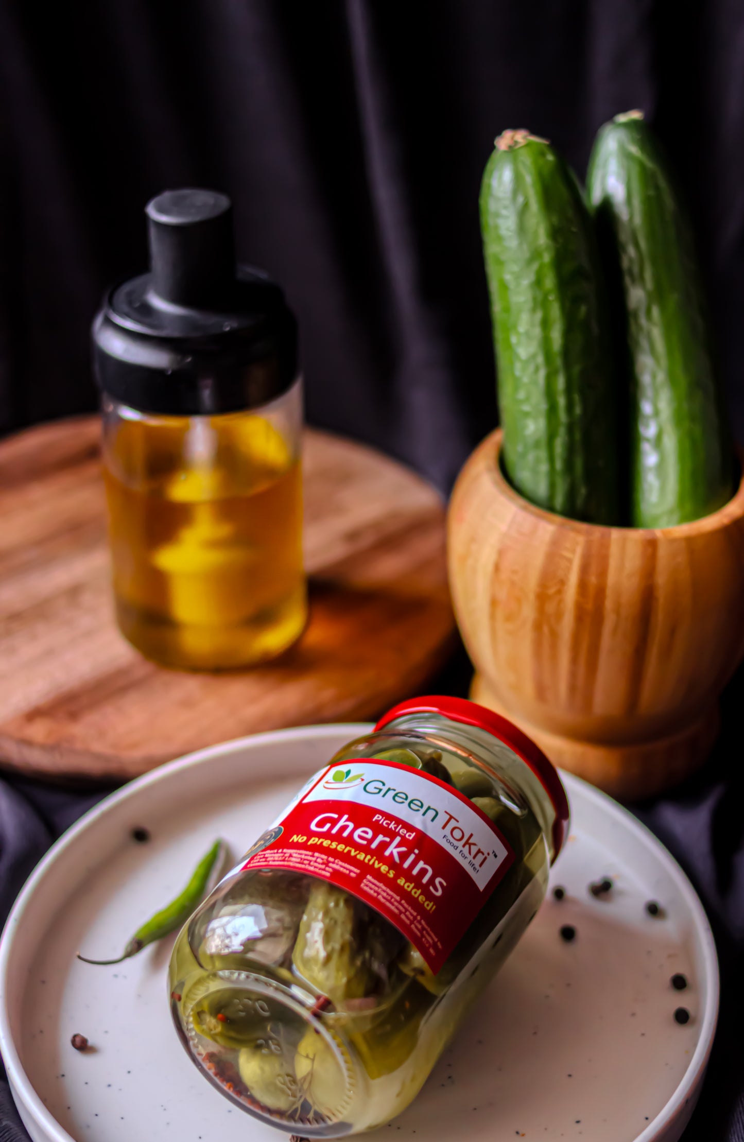 Pickled Gherkins (350g)