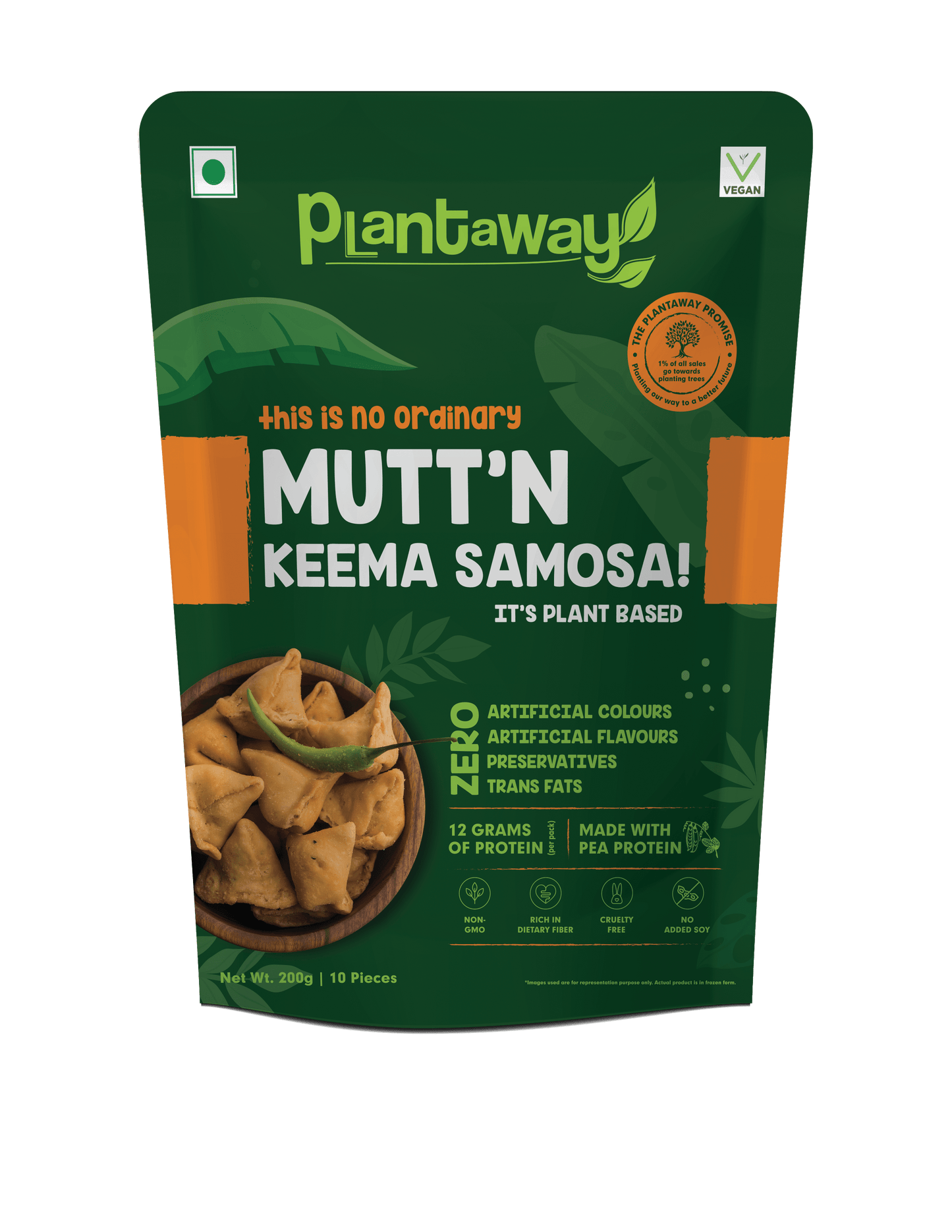 Plant Based Mutt'n Keema Samosa