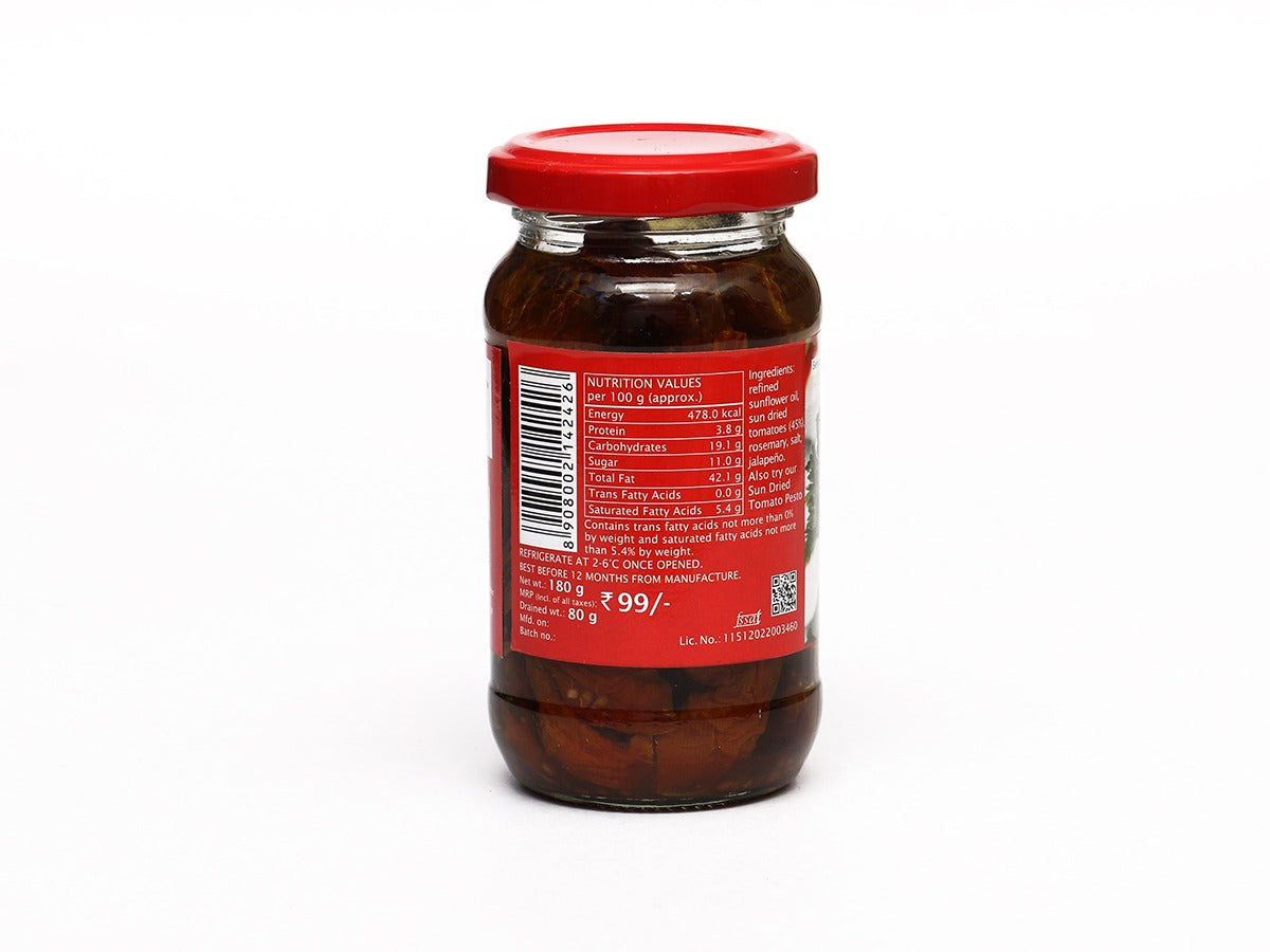 Sun Dried Tomatoes in Oil (180g)