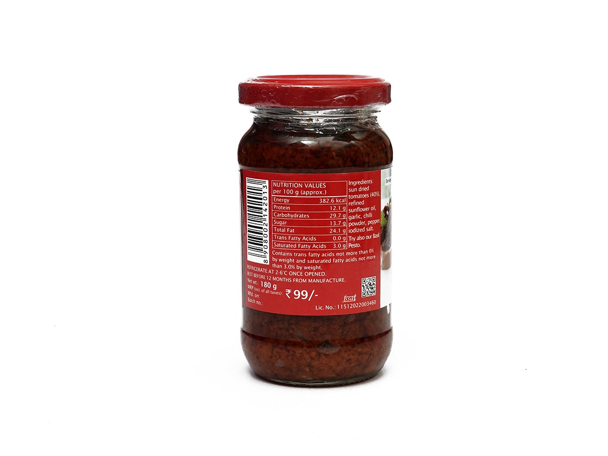 Sun Dried Tomato Pesto (180g)